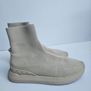 Zara Ankle Sock Style Sneaker Boots Size 38